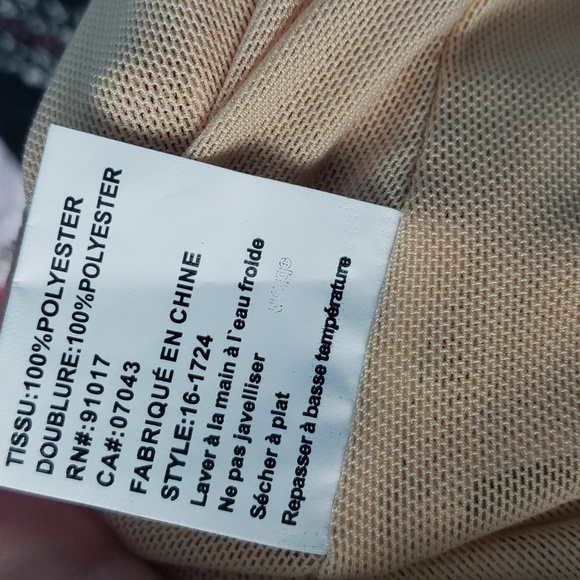 Laffaire | Red Lace Strappy Midi lace dress - nude underlay - Medium - Picture 10 of 14